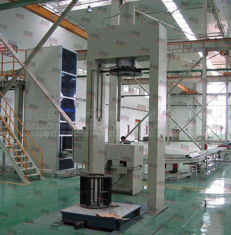 H560 CNC vertical frame (with moving trolley) stator press