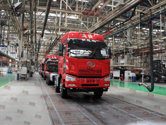 Truck final assembly line